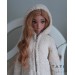 Soft coat with hood and pockets for Smart Doll