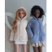 Soft coat with hood and pockets for Smart Doll