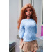 Jumper with Three-Quarter Sleeves for Smart Doll