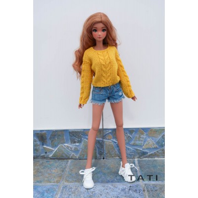 PDF: Yellow Jumper With Center Cable for Smart Doll