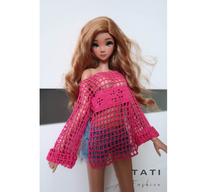 PDF: Mesh Cover with Long Sleeves for Smart Doll