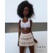 Jumper, Top and Lace Skirt for Smart Doll