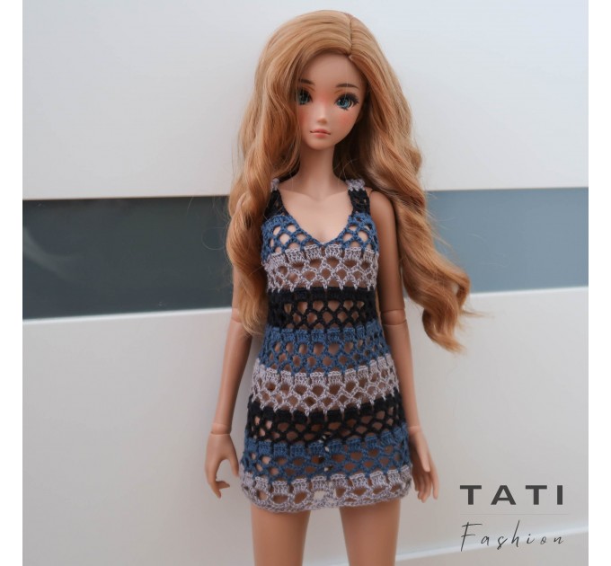 Crocheted Dress for Smart Doll