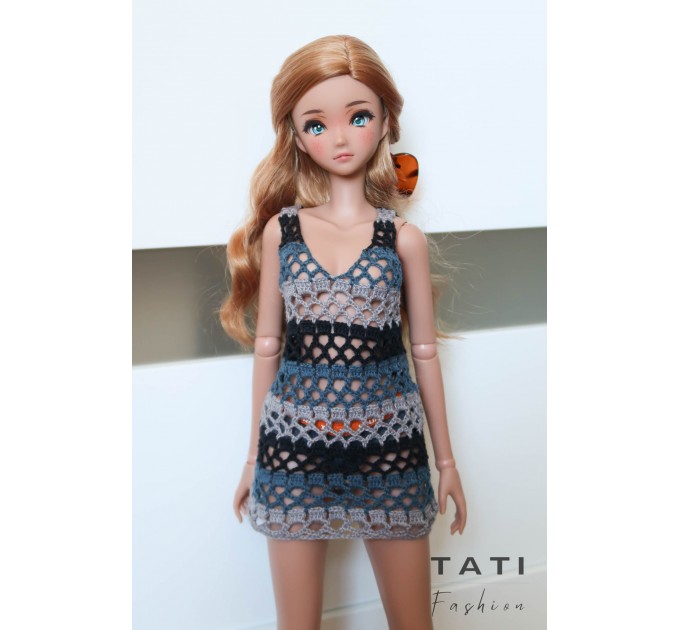 Crocheted Dress for Smart Doll