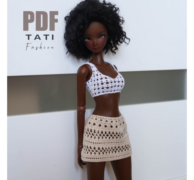 PDF: Top and Lace Skirt for Smart Doll