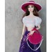 PDF: Round bag for Barbie and 1/6 doll