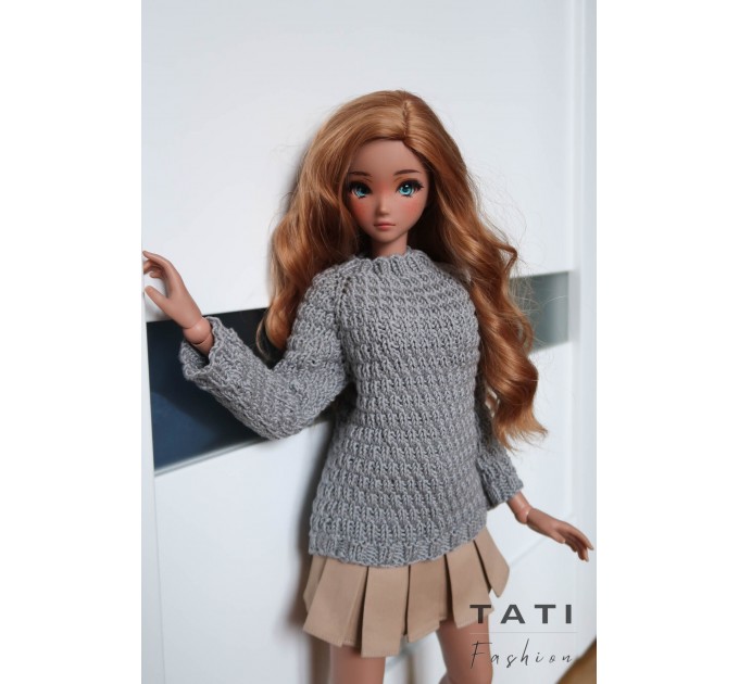 PDF: Gray Sweater for Smart Doll