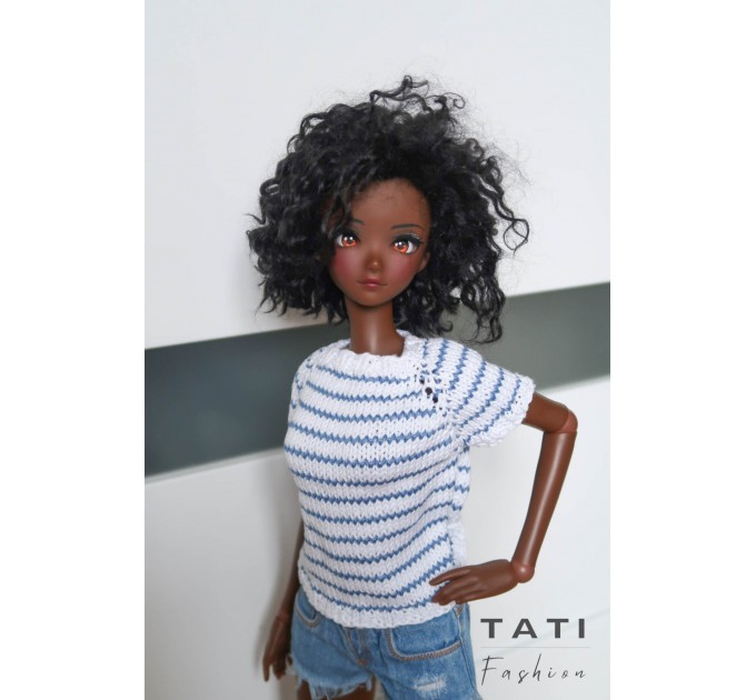 PDF: Striped T-Shirt for Smart Doll