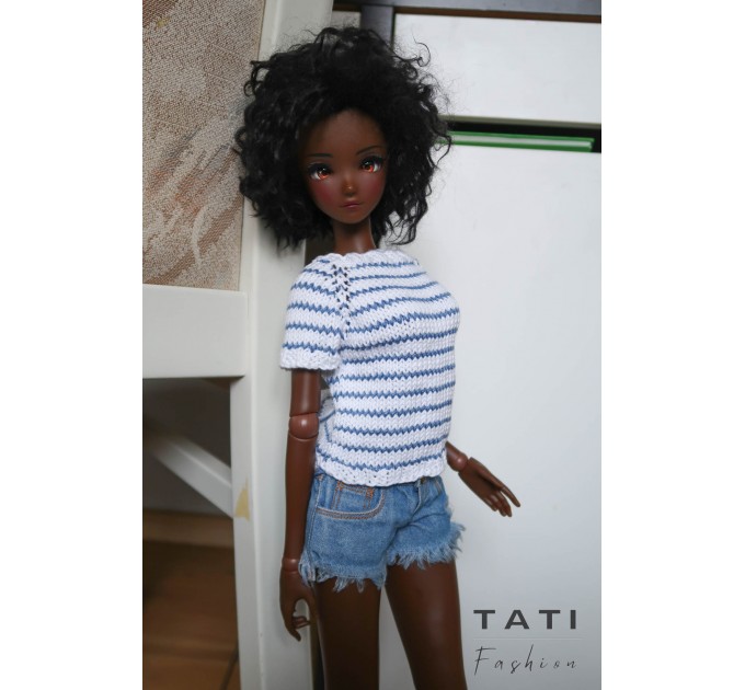 Stripes T-shirt for Smart Doll