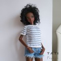 Stripes T-shirt for Smart Doll