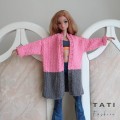 Long cardigan for Smart Doll