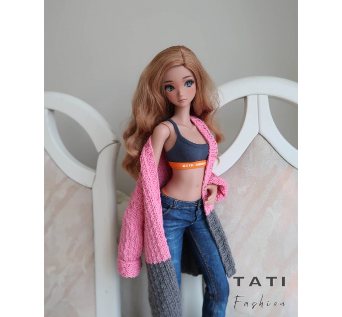 Long cardigan for Smart Doll