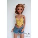 Yellow Crocheted Top for Smart Doll